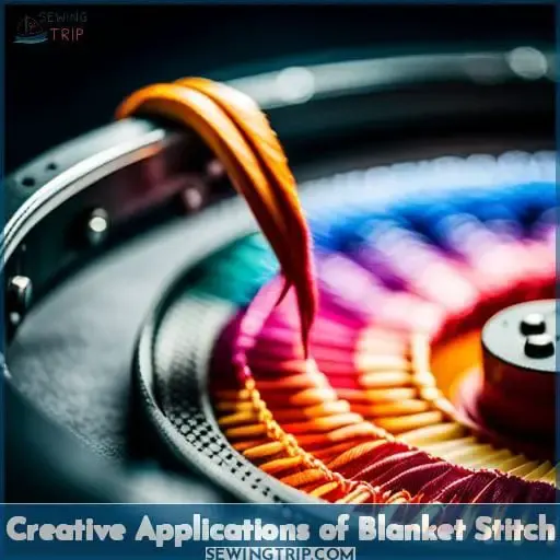 Creative Applications of Blanket Stitch