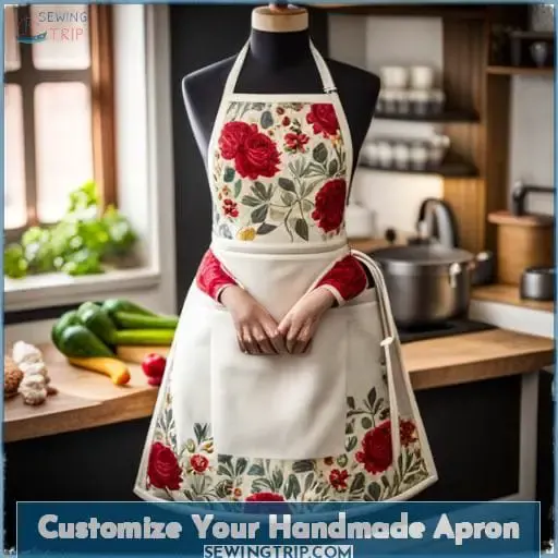 Customize Your Handmade Apron
