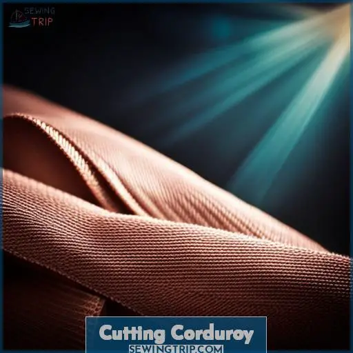 Cutting Corduroy
