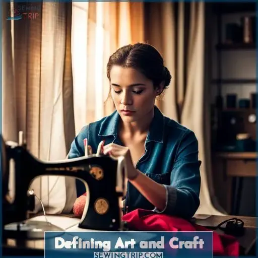 Defining Art and Craft