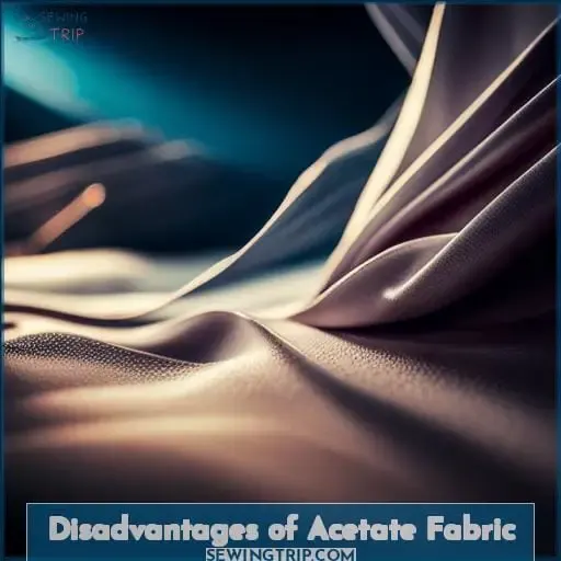Disadvantages of Acetate Fabric