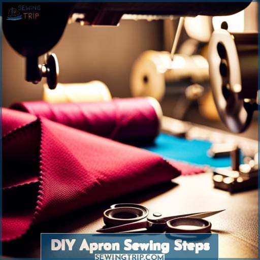 DIY Apron Sewing Steps DIY Apron Sewing Steps