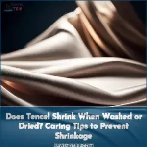 does tencel shrink