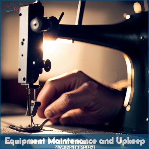 Equipment Maintenance and Upkeep
