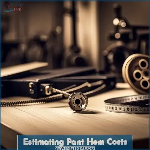 Estimating Pant Hem Costs