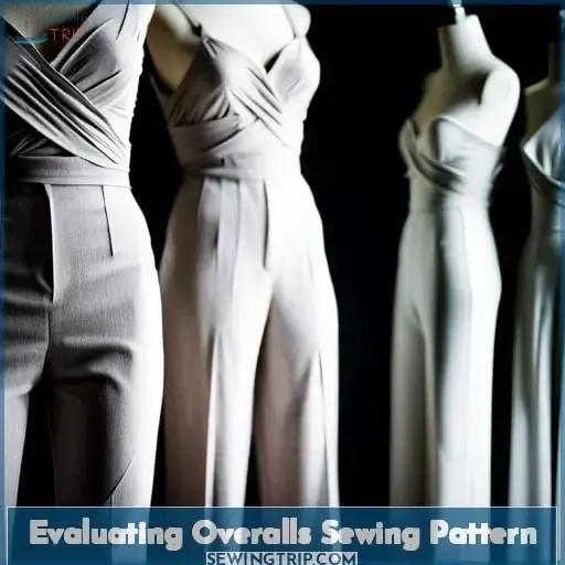 Evaluating Overalls Sewing Pattern