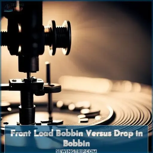 Front Load Bobbin Versus Drop in Bobbin