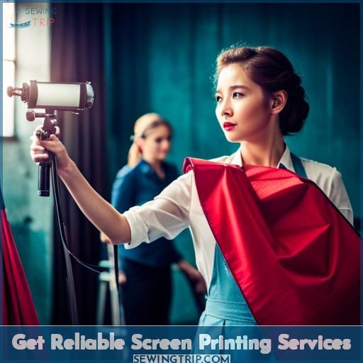 Get Reliable Screen Printing Services