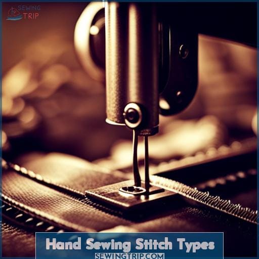 Hand Sewing Stitch Types