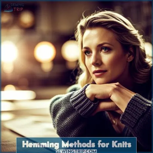 Hemming Methods for Knits
