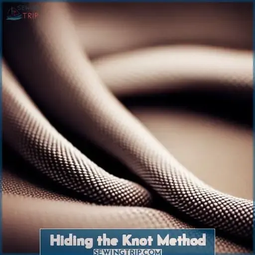 Hiding the Knot Method
