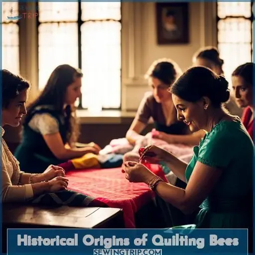Historical Origins of Quilting Bees