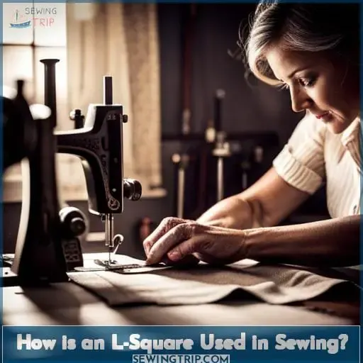 How is an L-Square Used in Sewing