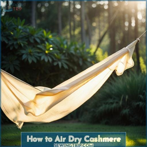 How to Air Dry Cashmere