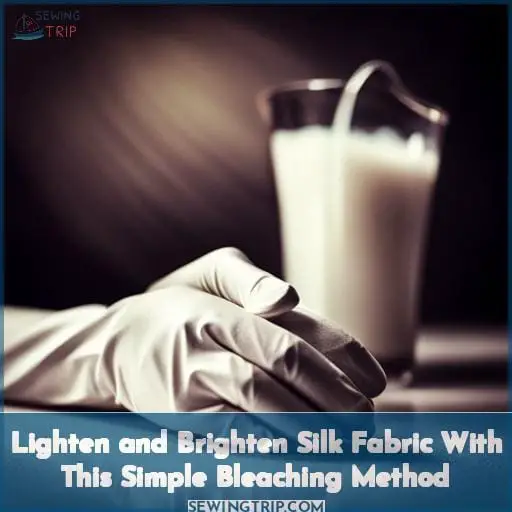 Lighten and Brighten Silk Fabric With This Simple Bleaching Method
