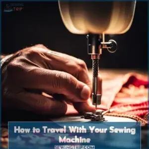 how to carry sewing