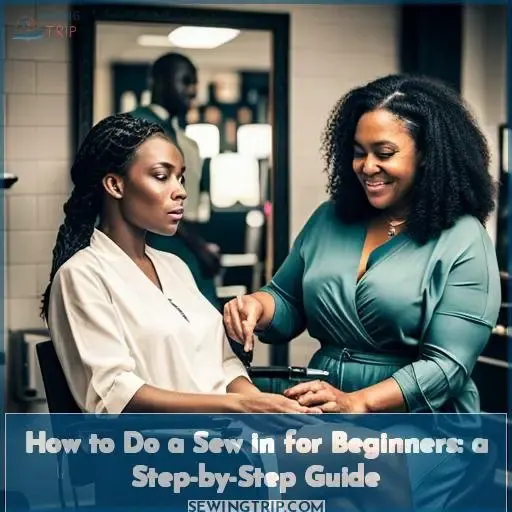 how to do a sew in for beginners