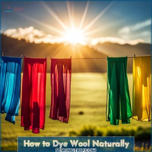 How to Dye Wool Naturally
