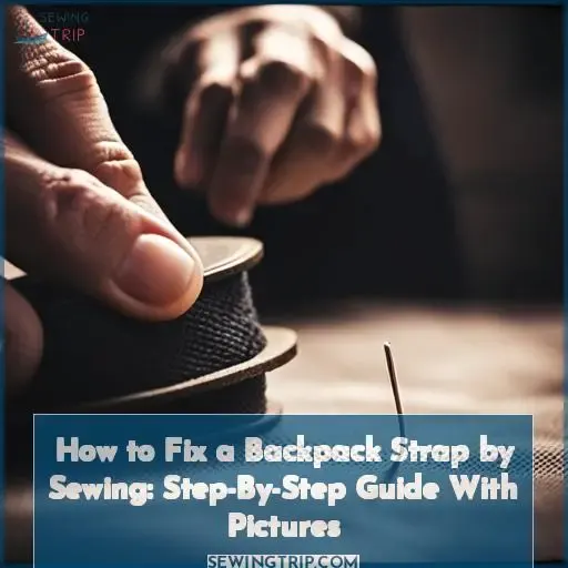 how to fix a backpack strap sewing