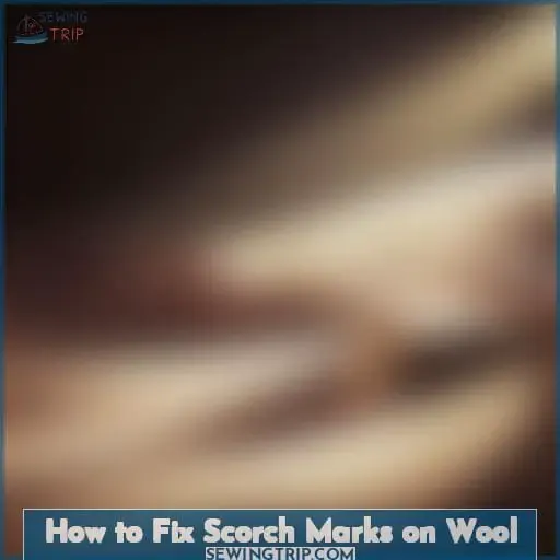 How to Fix Scorch Marks on Wool