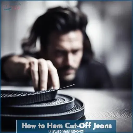 How to Hem Cut-Off Jeans