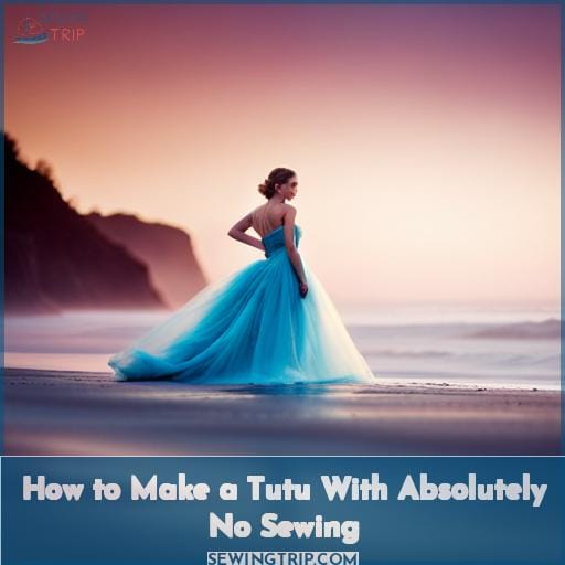 How to Make a Tutu With Absolutely No Sewing