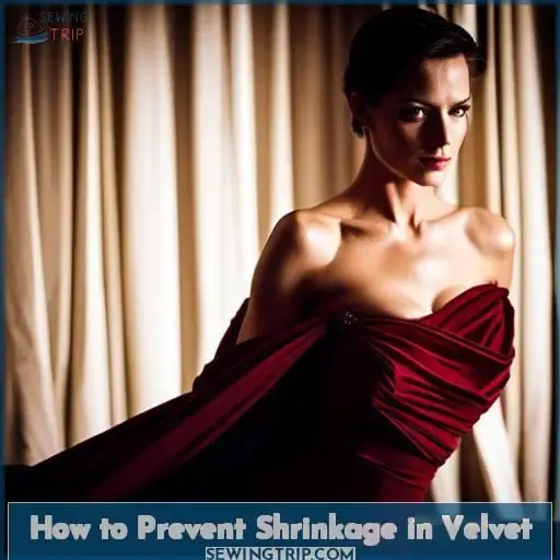 How to Prevent Shrinkage in Velvet