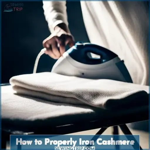 How to Properly Iron Cashmere