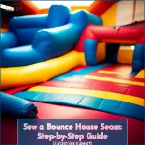 how to sew a bounce house