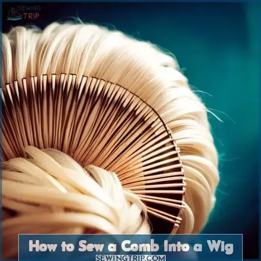 How to Sew a Comb Into a Wig