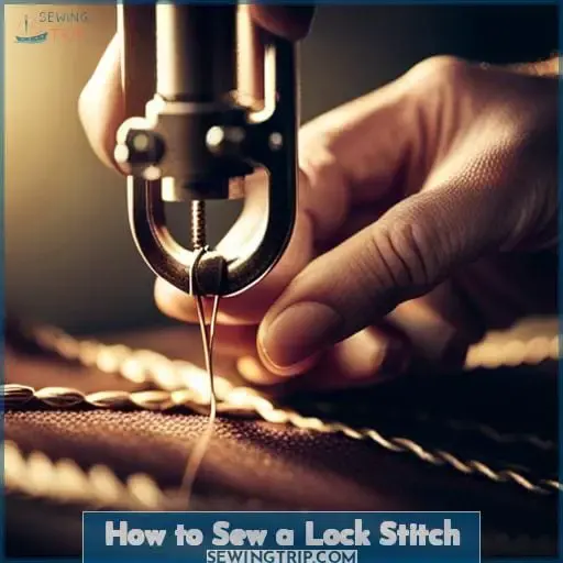 How to Sew a Lock Stitch