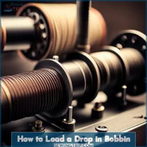 how to sew drop in bobbin