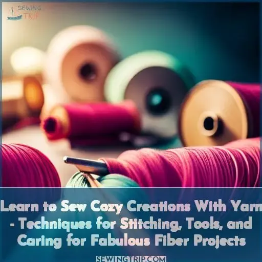 how to sew with yarn