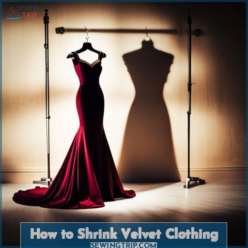 How to Shrink Velvet Clothing