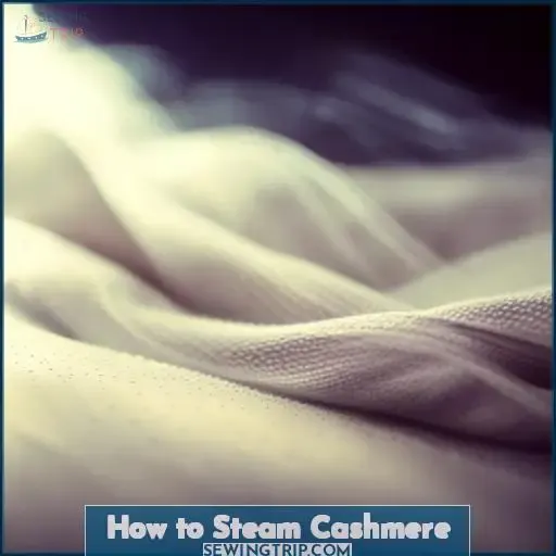 How to Steam Cashmere