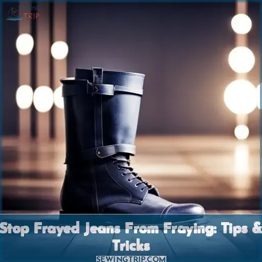 How to Stop Frayed Jeans From Fraying