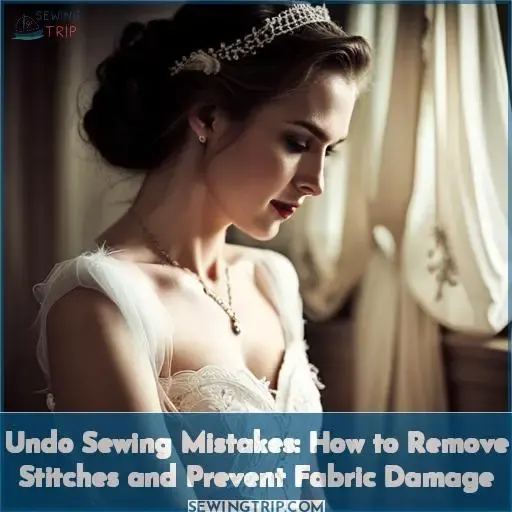 how to undo sewing