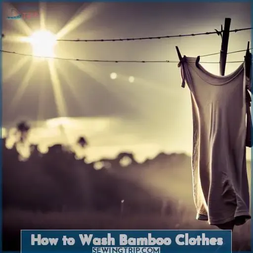 How to Wash Bamboo Clothes