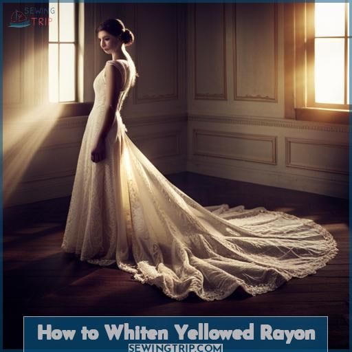 How to Whiten Yellowed Rayon