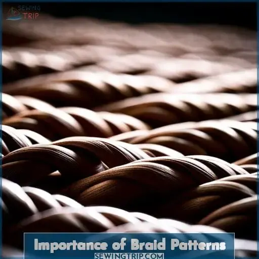 Importance of Braid Patterns