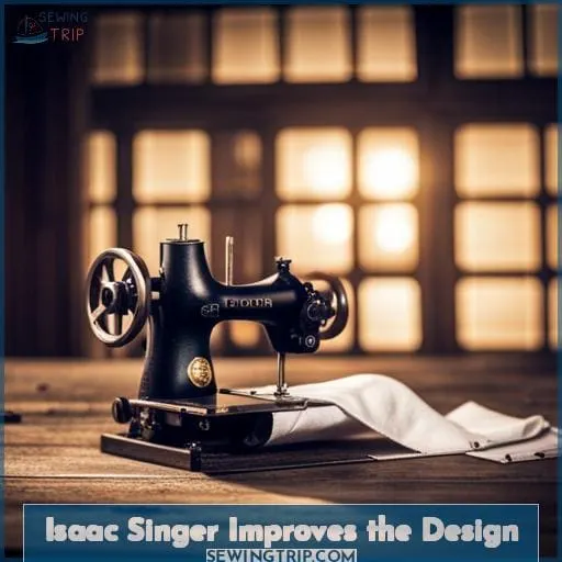 Isaac Singer Improves the Design