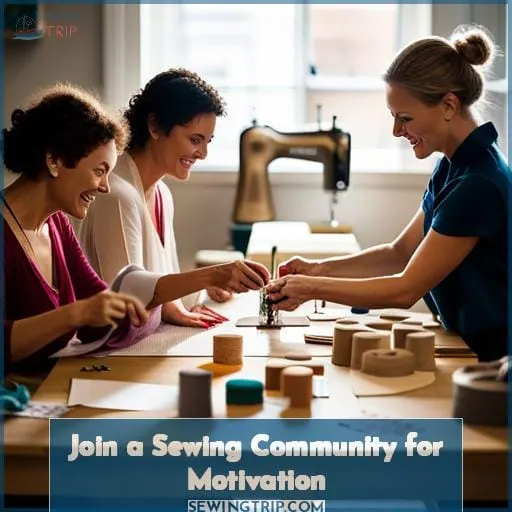 Join a Sewing Community for Motivation
