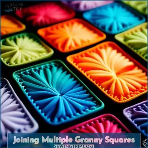 Joining Multiple Granny Squares