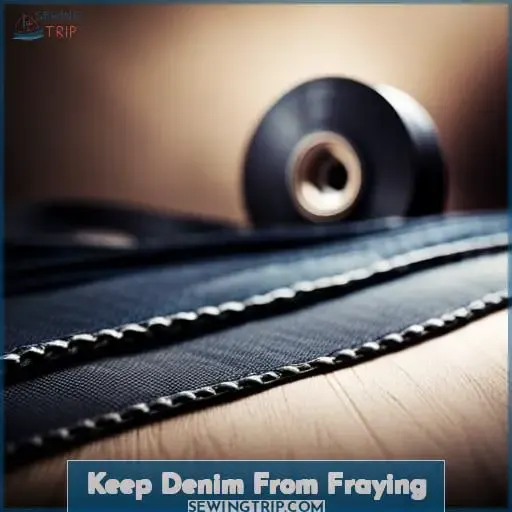 Keep Denim From Fraying