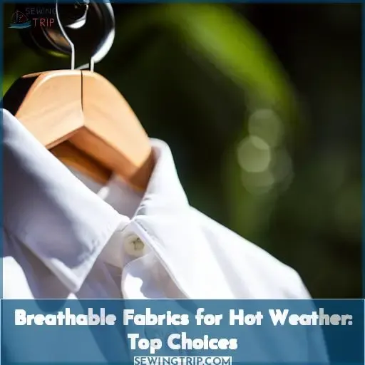 list of breathable fabrics for hot weather