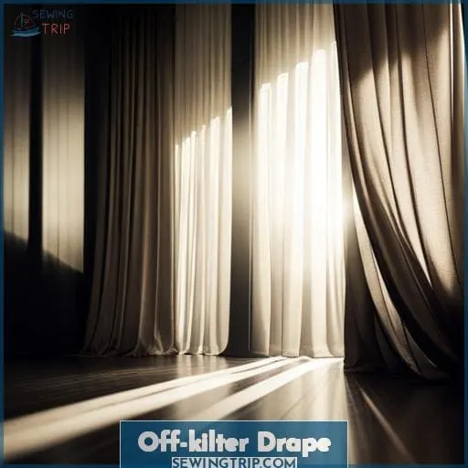 Off-kilter Drape