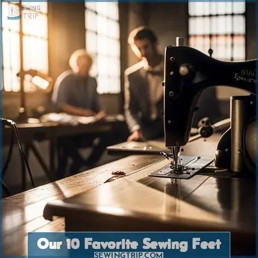 Our 10 Favorite Sewing Feet