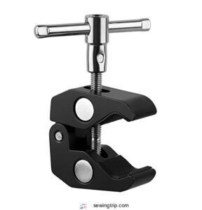 How to Film Sewing Videos: Equipment, Lighting & Editing Tips 5 pangshi PSMA-3 Large Super Clamp B072LW7SLQ