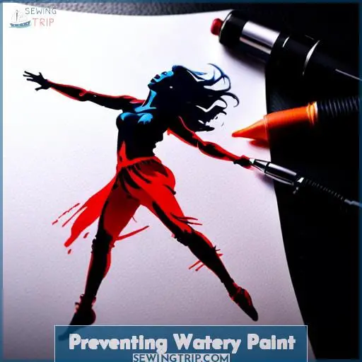Preventing Watery Paint