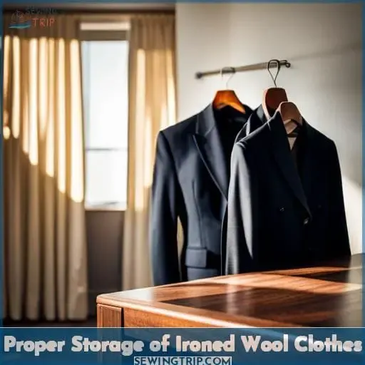 Proper Storage of Ironed Wool Clothes